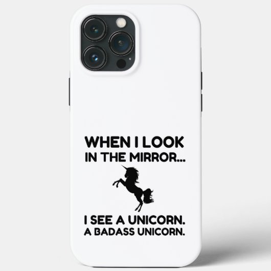 BADASS UNICORN Case-Mate iPhone HÜLLE (Rückseite)