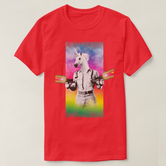 Badass Unicorn Essential T-Shirt (Design vorne)