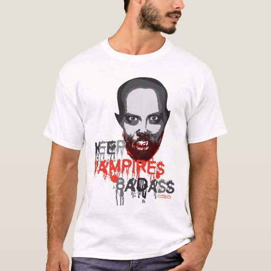 Badass Vampire T-Shirt (Vorderseite)