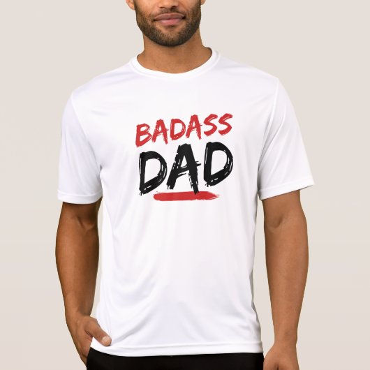 BADASS-VATER T-Shirt (Vorderseite)