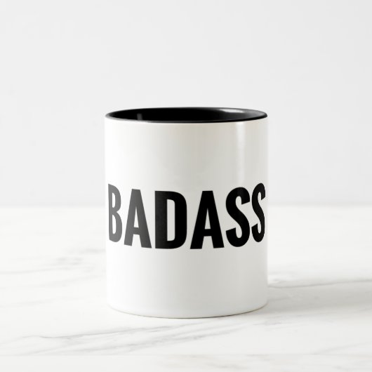 Badass Zweifarbige Tasse (Mittel)