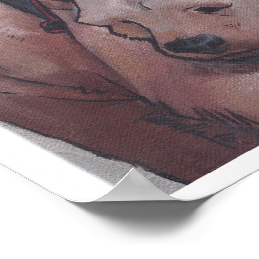 bADASSaBE_PRINT Poster (Ecke)