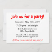 Badating Badger Save the Date (Rückseite)