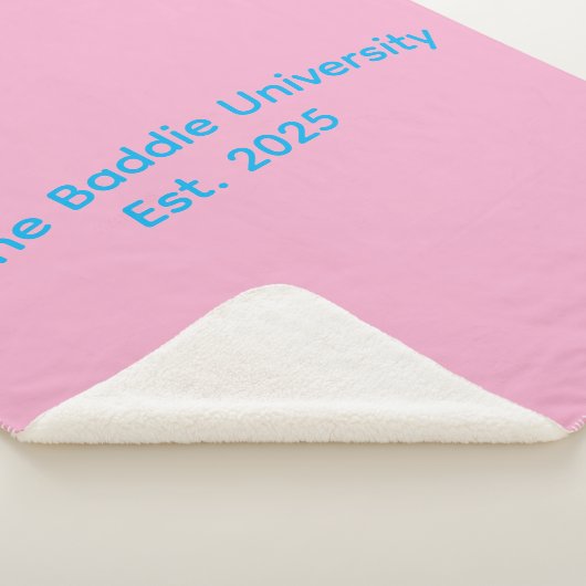 Baddie Blanket Sherpadecke (3/4)