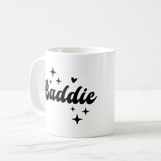 Baddie Kaffeetasse (Vorderseite Links)