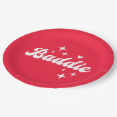 Baddie Pappteller (Schrägansicht)