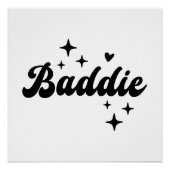 Baddie Poster (Vorderseite)