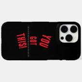 Baddie vibes Case-Mate iPhone hülle (Rückseite (Horizontal))