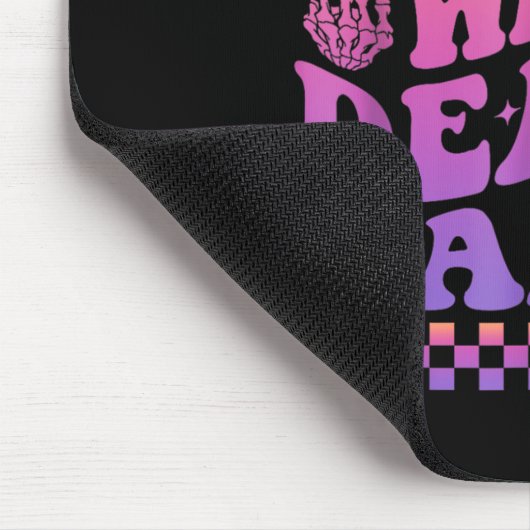 Baddie With A Dead Daddy Dead Dad Club Funny Baddi Mousepad (Ecke)