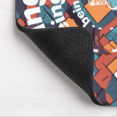 Baddy Daddy Chopper, geometrisches Rebellendesign Mousepad (Ecke)