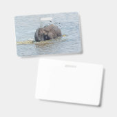 Bade-Elefant Ausweis (Vorder- & Rückseite)
