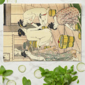 Badeanstalt 1780 handtuch (Gefaltet)