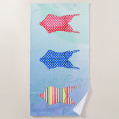 Badeanzug Strandtuch (Vorderseite)