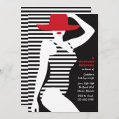 Badebeauty-Einladung Einladung (Vorne/Hinten)