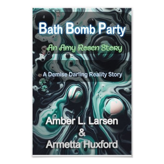 Badebomben-Party-Cover Fotodruck (Vorne)