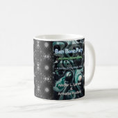 Badebomben-Party-Tasse Kaffeetasse (VorderseiteRechts)