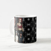 Badebomben-Party-Tasse Kaffeetasse (Vorderseite Links)