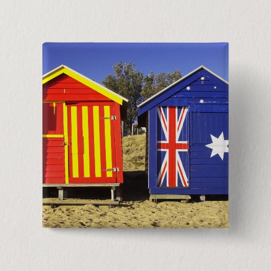 Badeboxen, Middle Brighton Beach, Port 2 Button (Vorderseite)