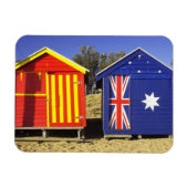 Badeboxen, Middle Brighton Beach, Port 2 Magnet (Horizontal)