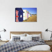Badeboxen, Middle Brighton Beach, Port Leinwanddruck (Insitu (Schlafzimmer))