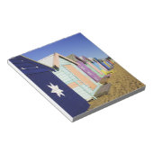 Badeboxen, Middle Brighton Beach, Port Notizblock (angewinkelt)