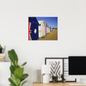 Badeboxen, Middle Brighton Beach, Port Poster (Heimbüro)