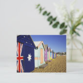 Badeboxen, Middle Brighton Beach, Port Postkarte (Stehend Vorderseite)