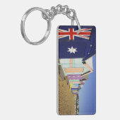 Badeboxen, Middle Brighton Beach, Port Schlüsselanhänger (Vorderseite links)