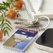 Badeboxen, Middle Brighton Beach, Port Schlüsselanhänger (Vorderseite rechts)