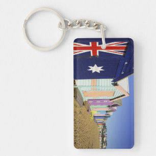 Badeboxen, Middle Brighton Beach, Port Schlüsselanhänger