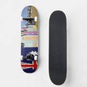 Badeboxen, Middle Brighton Beach, Port Skateboard (Vorderseite)