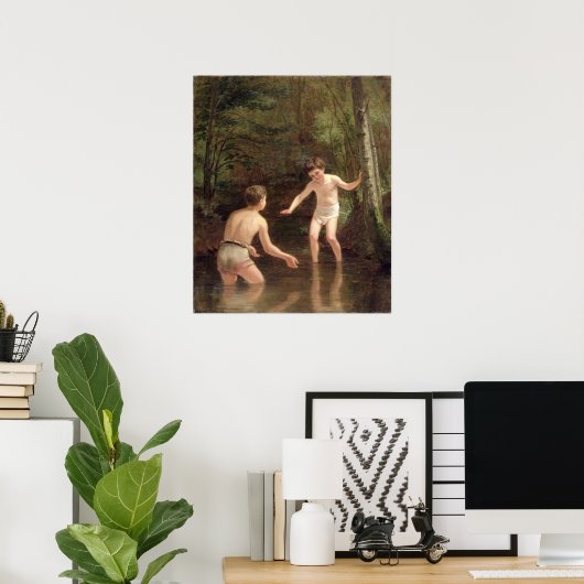 Badeboys, 1873 poster (Heimbüro)