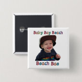 Badebucht Button (Vorne & Hinten)