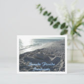 Badebucht Postkarte (Stehend Vorderseite)