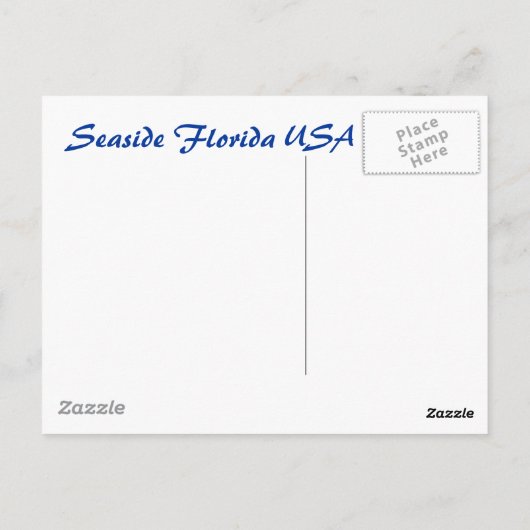 Badebucht Postkarte (Rückseite)