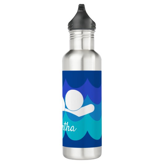 Badedesign Wasserflasche Edelstahlflasche (Rechts)