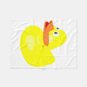 Badeente Fleecedecke (Vorderseite (Horizontal))
