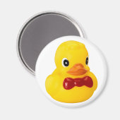 Badeente Quietschente rubber duck Magnet (Vorderseite/Rückseite)