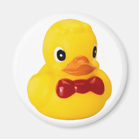 Badeente Quietschente rubber duck Magnet (Vorne)