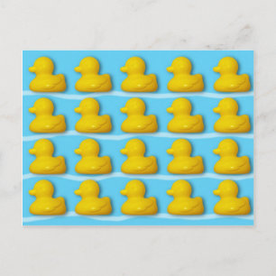 Badeenten Postkarte