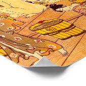 Badefrauen, Torii Kiyonaga Japanisch Bildende Kuns Poster (Ecke)