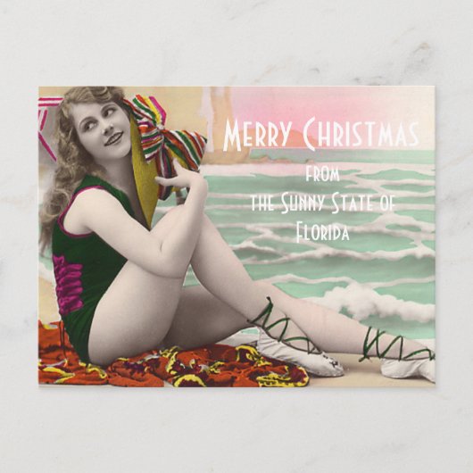 Badefreuden der vergangenen Weihnachten in Florida (Vorderseite)