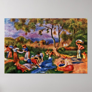 Badegäste durch Pierre-Auguste Renoir (beste Poster