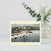 Badegäste, Hotel Potter, Santa Barbara CA, 1908 Postkarte (Stehend Vorderseite)