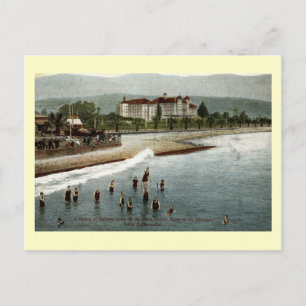 Badegäste, Hotel Potter, Santa Barbara CA, 1908 Postkarte