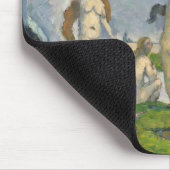 Badegäste Pauls Cezanne | Mousepad (Ecke)