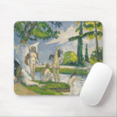 Badegäste Pauls Cezanne | Mousepad (Mit Mouse)