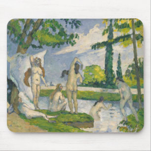 Badegäste Pauls Cezanne Mousepad