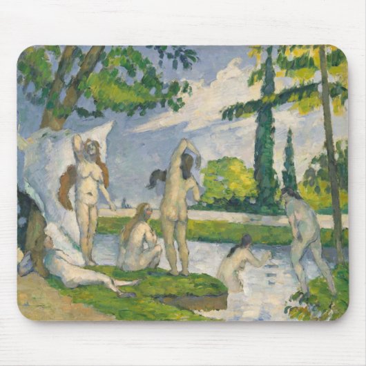 Badegäste Pauls Cezanne | Mousepad (Vorne)