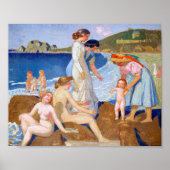 Badegewässer, Maurice Denis Poster (Vorne)